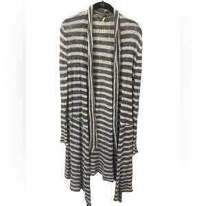 Free People striped duster size XS